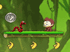 Jumping bananas