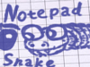 Notepad Snake